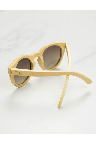 Huxley & Grace ξύλινα γυαλιά ηλίου Mariano 9629 (Bamboo)